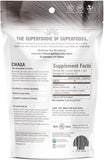 Om Mushroom Chaga orgánico, textura en polvo, fácil disolver en bebidas.
