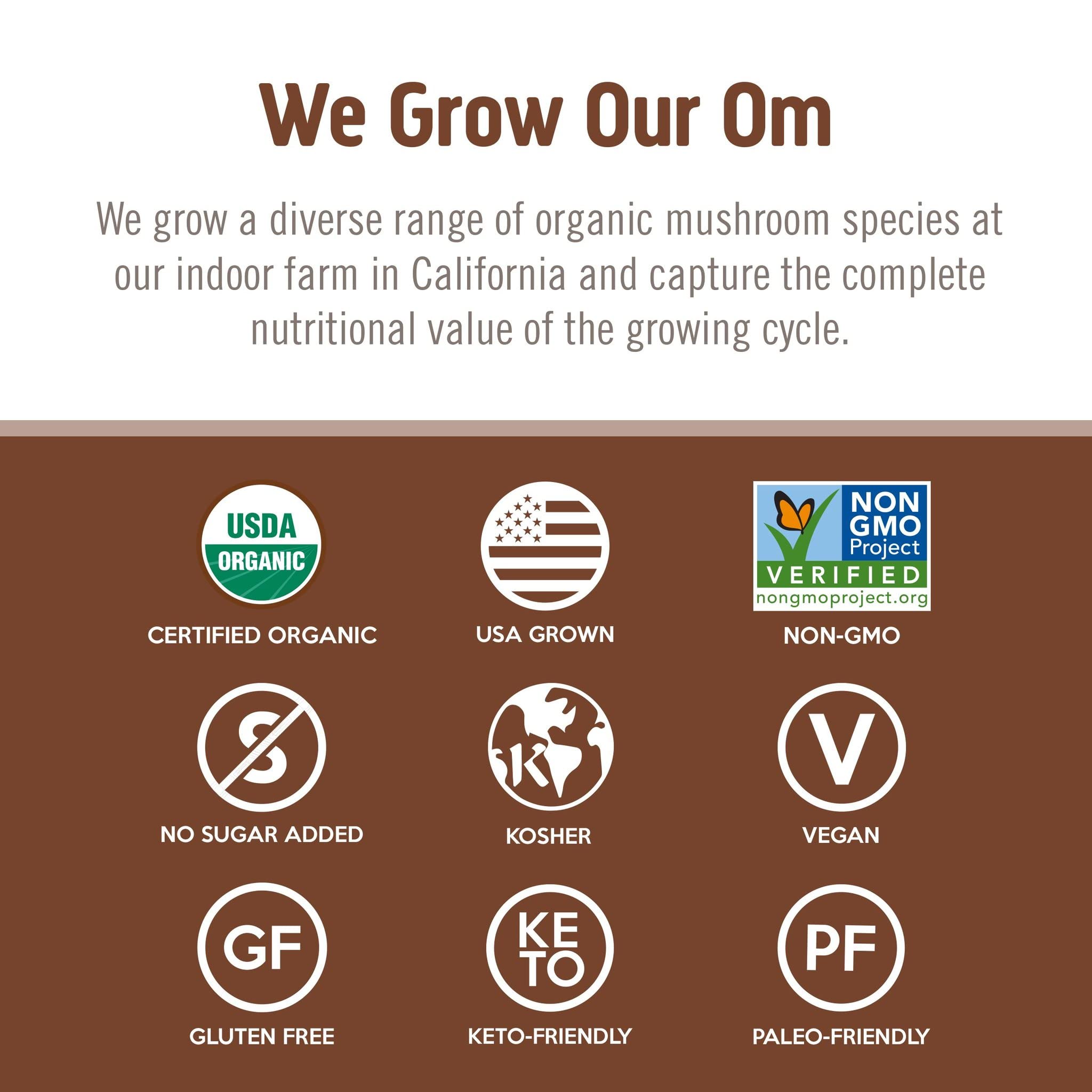 OM MUSHROOM CORDYCEPS energía y rendimiento en tus entrenamientos