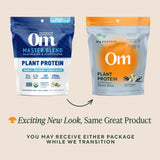 OM MUSHROOM SUPERFOOD Master Blend vainilla, cuchara medidora para porciones fáciles
