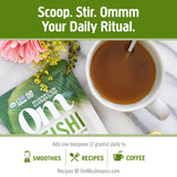 OM MUSHROOM REISHI envase-organico: producto certificado y limpio.