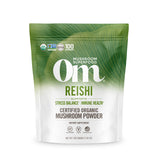 OM MUSHROOM SUPERFOOD Reishi polvo orgánico, apoyo al bienestar diario.