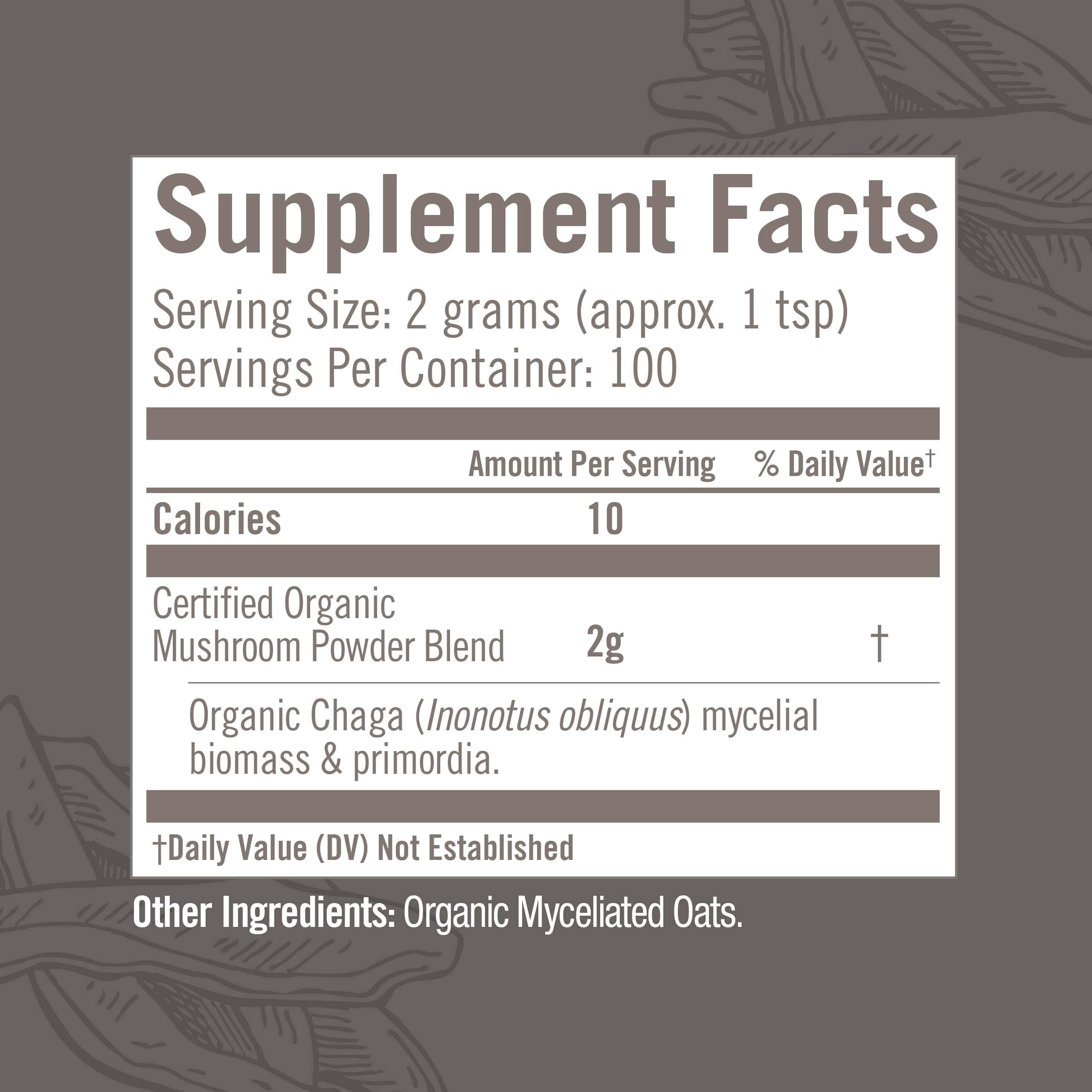 OM MUSHROOM SUPERFOOD Chaga: café suave que aprovecha antioxidantes naturales.