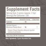 OM MUSHROOM SUPERFOOD Chaga: café suave que aprovecha antioxidantes naturales.