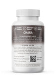 OM MUSHROOM SUPERFOOD Chaga, producto certificado y verificado por terceros.