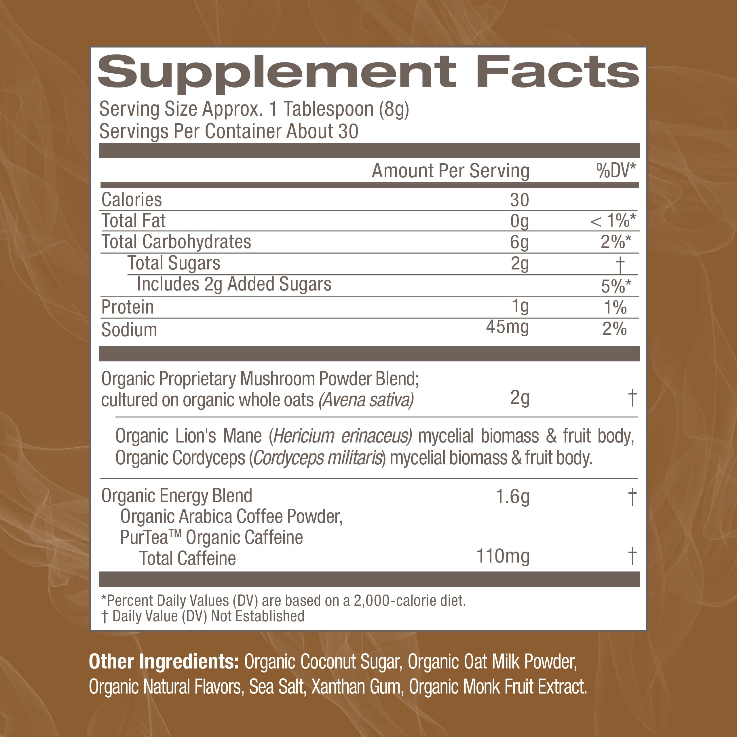 Cordyceps en polvo OM MUSHROOM SUPERFOOD para vitalidad cotidiana.
