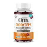 OM MUSHROOM Cordyceps gomillas para energía y rendimiento diario.