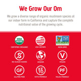 OM MUSHROOM SUPERFOOD dosis de 100 porciones para consumo diario