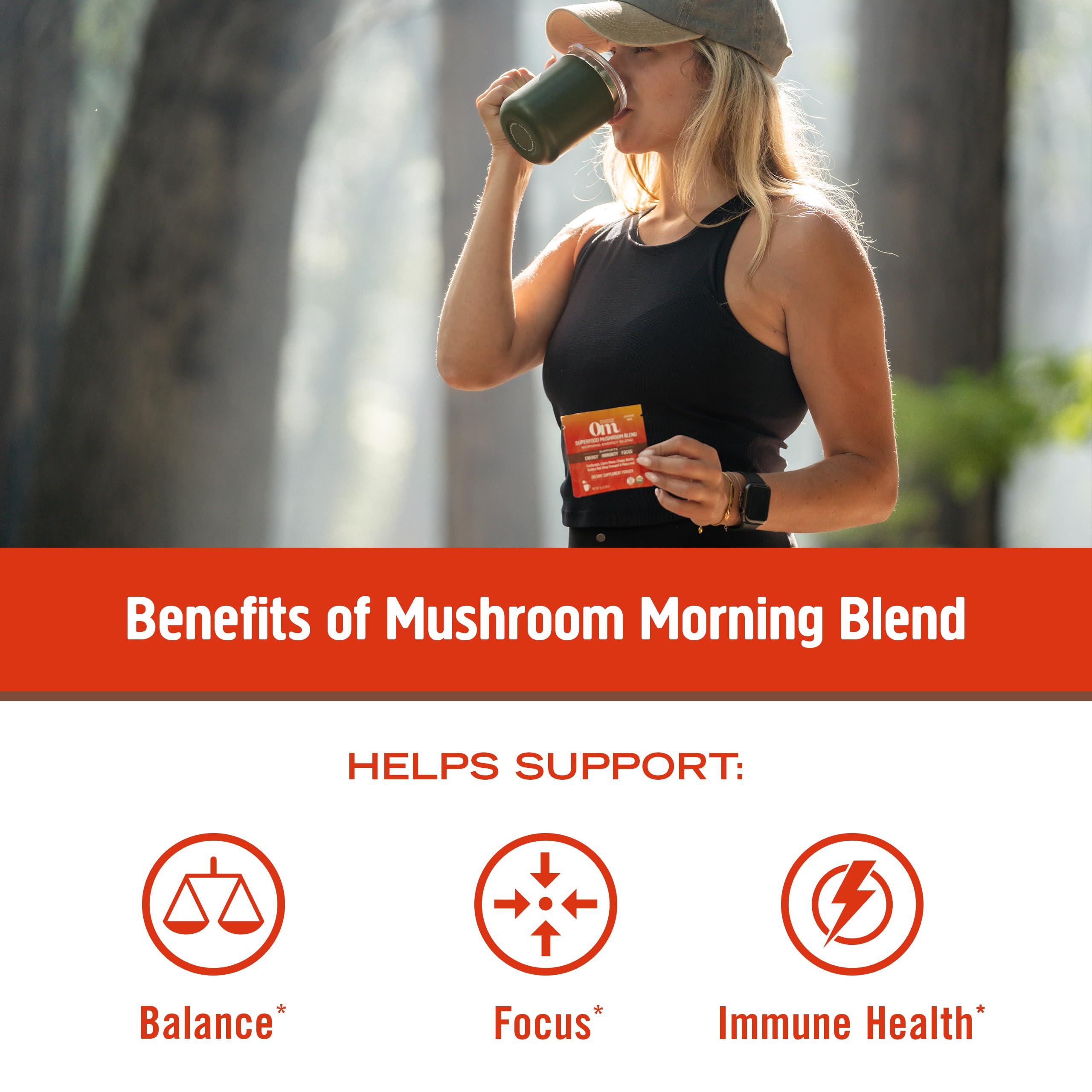 Morning Energy Blend para llevar, compañero de viaje para energía estable