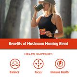 Morning Energy Blend para llevar, compañero de viaje para energía estable