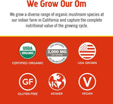 OM MUSHROOM SUPERFOOD pruebas de terceros que respaldan pureza y potencia