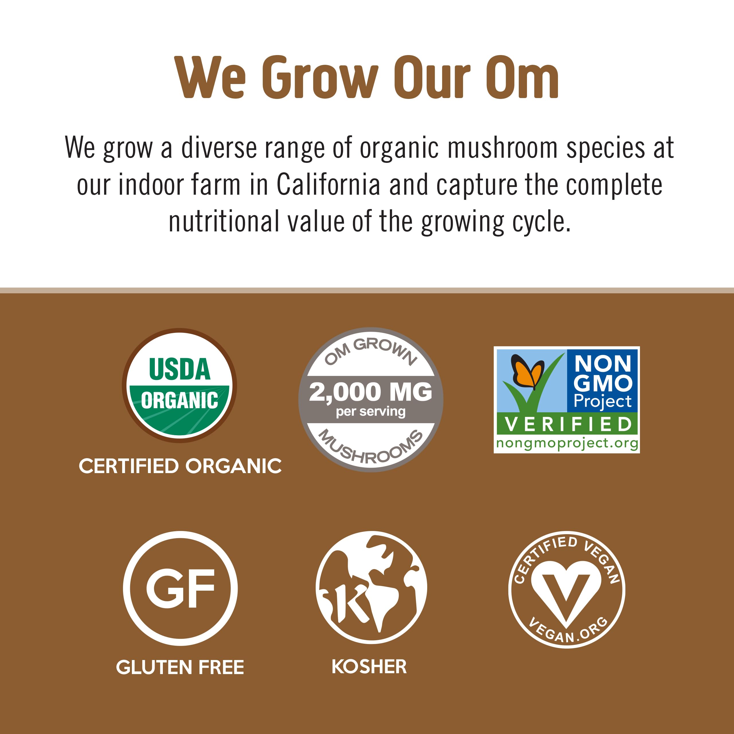 Reishi en polvo OM MUSHROOM SUPERFOOD para sabor suave.