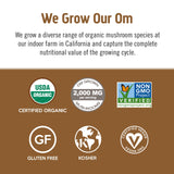 Reishi en polvo OM MUSHROOM SUPERFOOD para sabor suave.