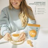 OM MUSHROOMS Master Blend, biomasa micelial orgánica para una fórmula completa.
