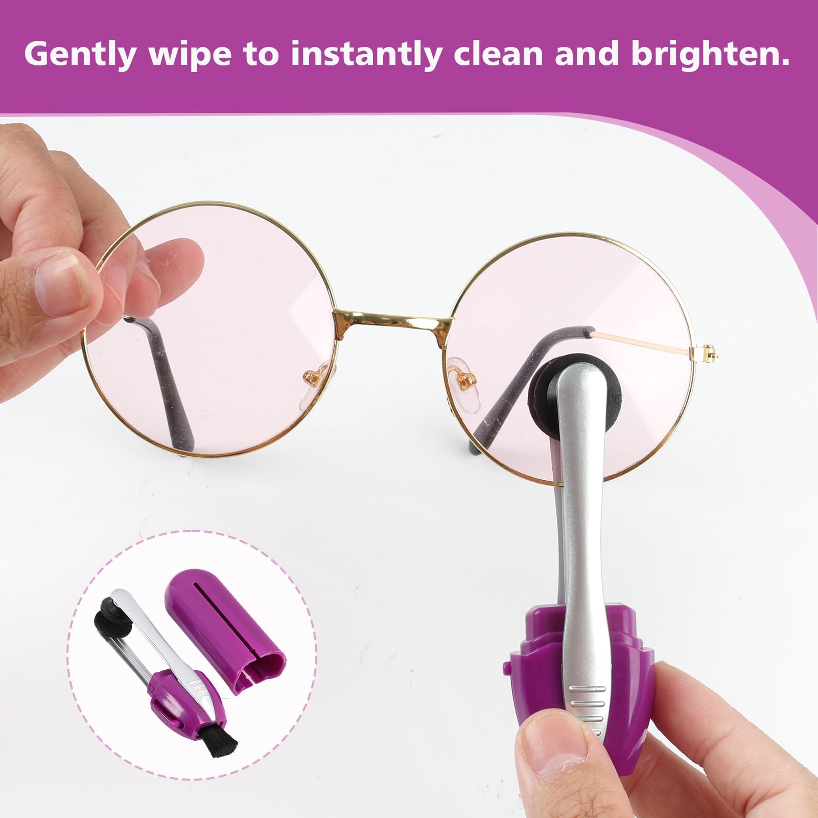 OMASUNB microfibra limpiadora para gafas, tela suave protege recubrimientos