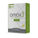 Cápsulas Omax3 Omega-3 de 1500 mg para uso diario y bienestar general