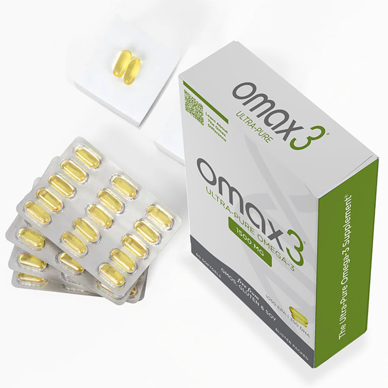 Omax3 libre de gluten y sin GMO para consumo seguro