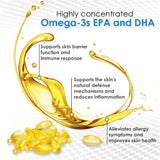 Omega Caps HP Snip Tips apertura Snip facilita dosis sobre comida.