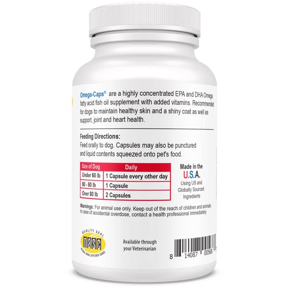 Omega Caps HP Snip Tips para corazón y circulación saludable.