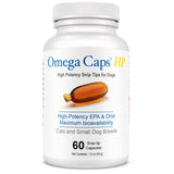Omega Caps HP Snip Tips para gatos, pelaje suave y brillo mejorado.