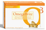 OmegaBrite 7010MD: botella de omega-3 para apoyar el bienestar diario.