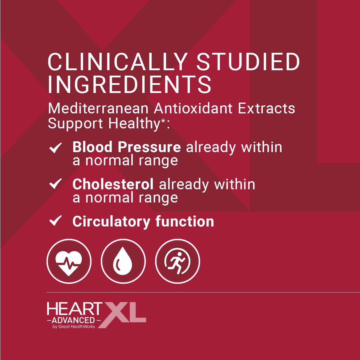 OmegaXL HeartXL Advanced: cápsulas para uso diario que podrían apoyar la circulación.