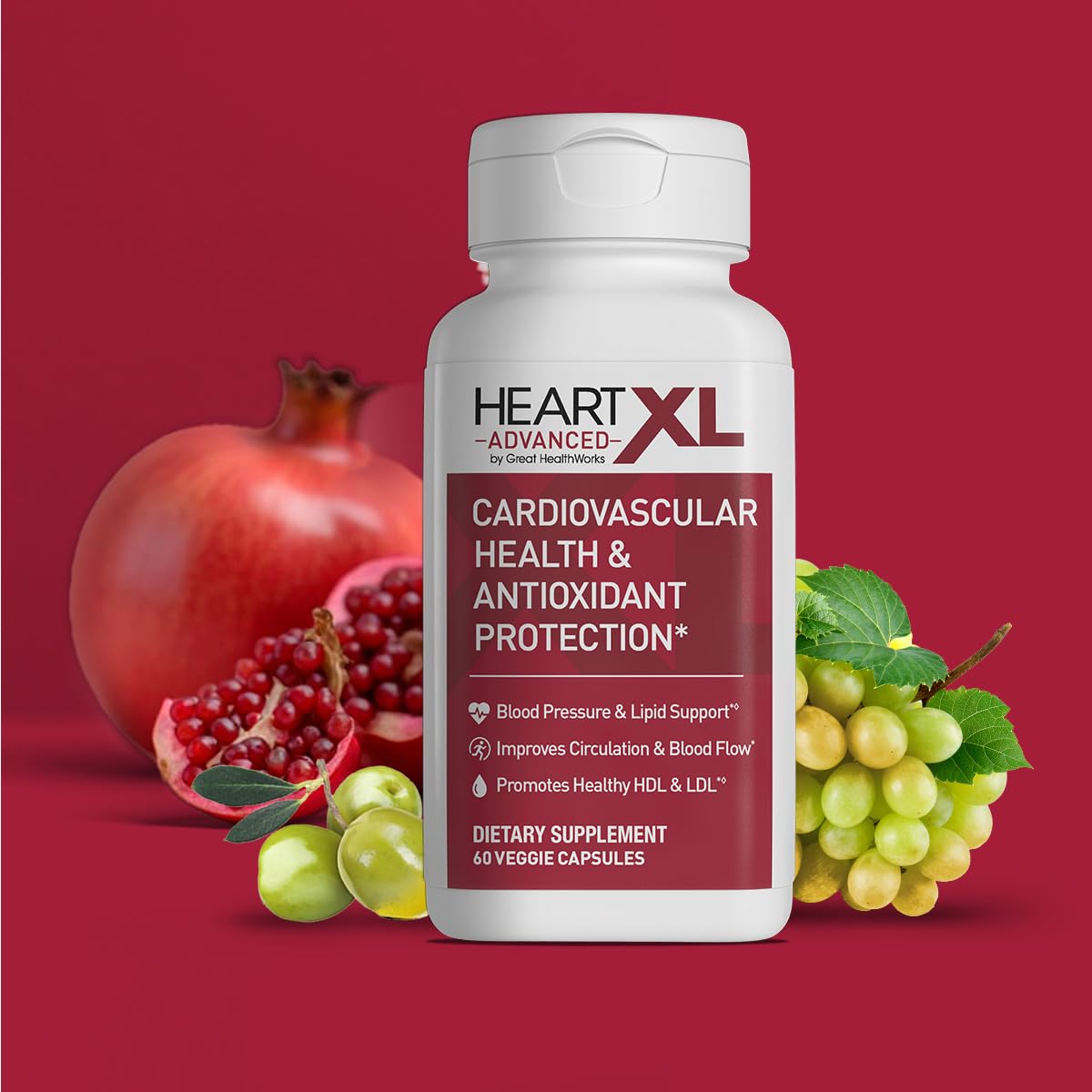 OmegaXL HeartXL Advanced: uso diario para apoyar niveles de colesterol dentro de rangos normales.