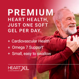 OmegaXL salud cardiovascular, apoyo natural de grasas buenas
