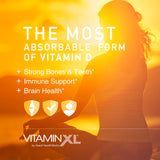 OmegaXL VitaminXL D3 - cápsulas blandas: consumo suave y fácil