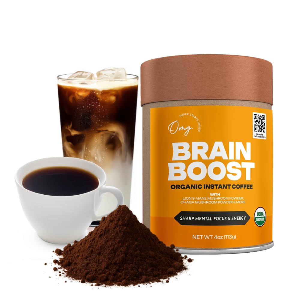 OMG! Organic Meets Good envase compacto del café instantáneo para uso rápido