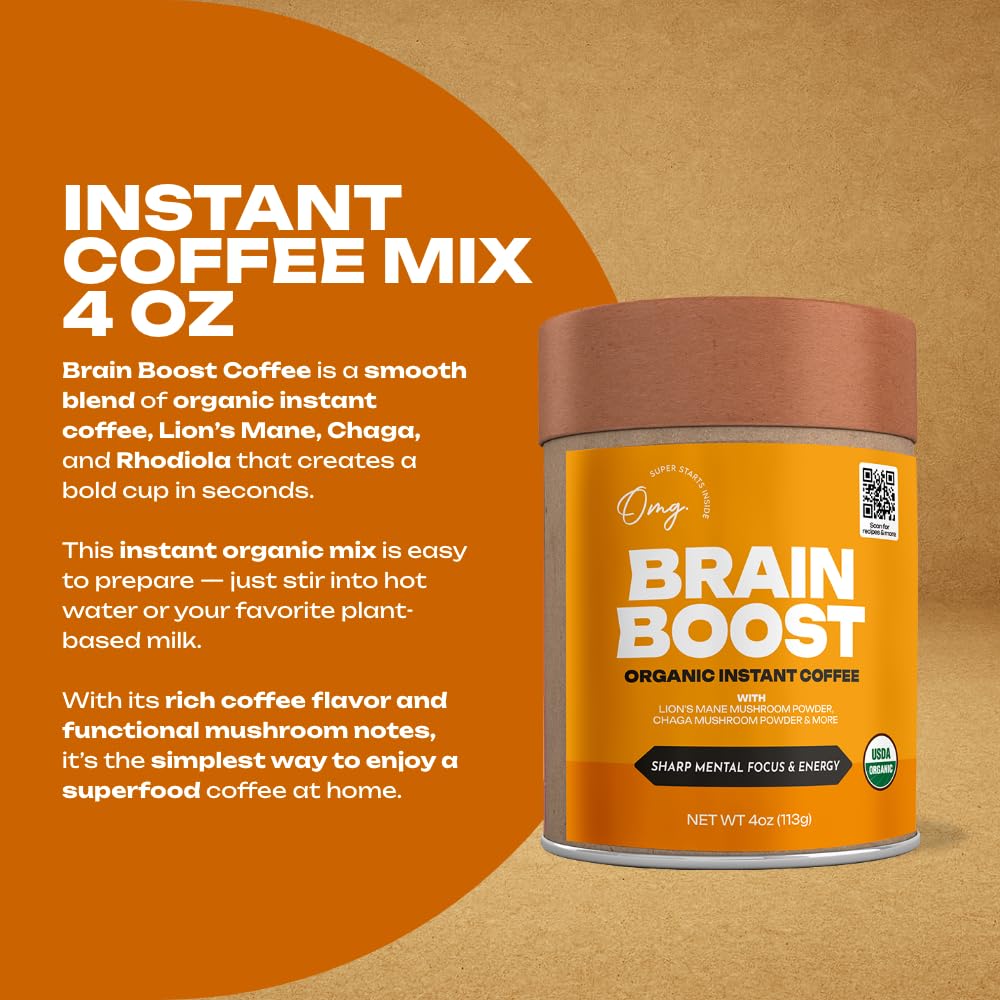 OMG! Organic Meets Good sabor terroso y rico con notas de café y hongos