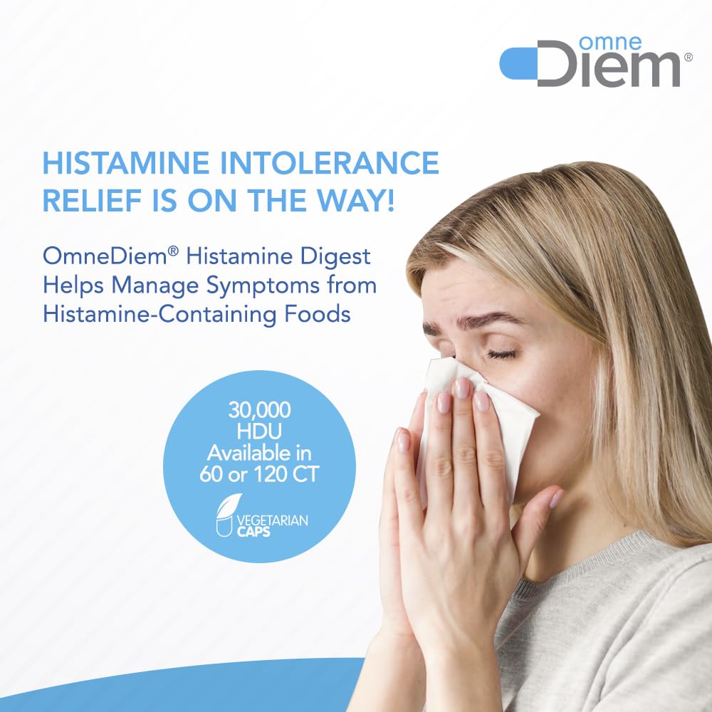 Empaque compacto de Omne Diem Histamina Digest listo para cocina.