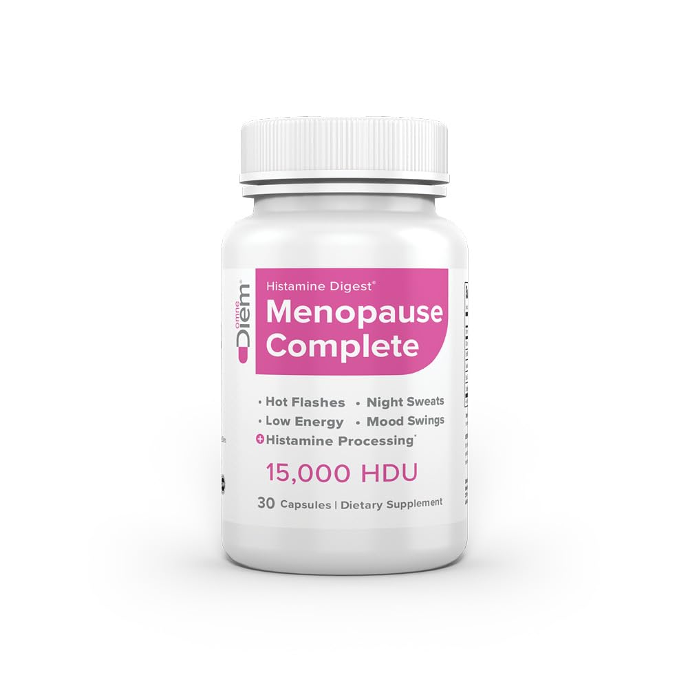 Omne Diem Menopause Complete cápsula: apoyo hormonal suave para bienestar diario y claridad mental