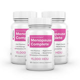 Omne Diem Menopause Complete, frasco de cápsulas para equilibrio hormonal y claridad mental