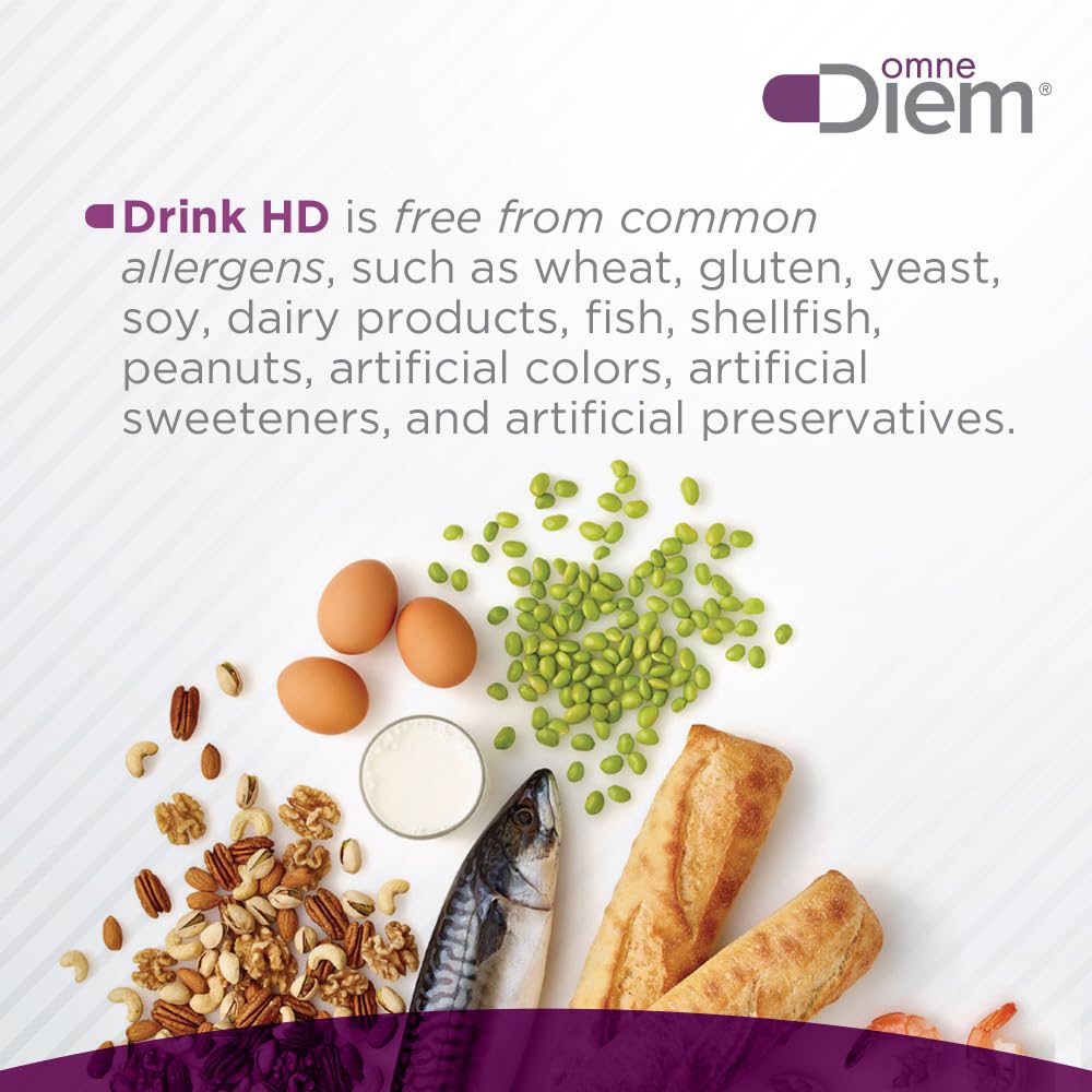 OmneDiem Drink HD, componente DAO, ayuda a gestionar la histamina.