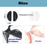 Almohadillas de silicona suave Omnful para uso prolongado sin irritación.