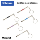 Omnful destornilladores colores variados para fácil localización y agarre cómodo