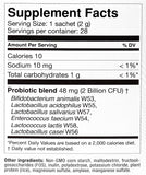 Frente de la caja OMNi BiOTiC Balance con la fórmula probiótica clave