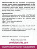 Mezcla en agua OMNi BiOTiC Balance para bebidas diarias