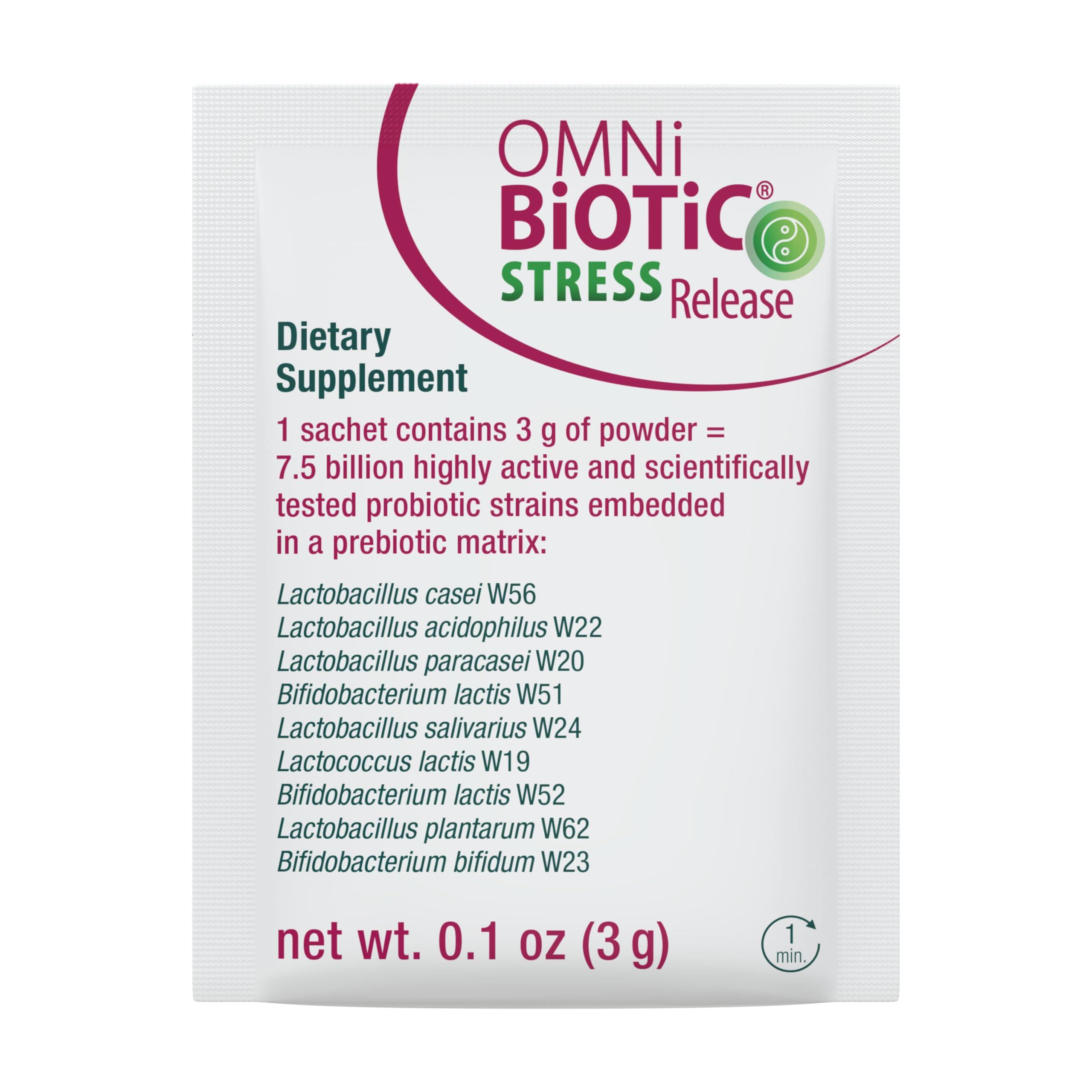 OMNi BiOTiC Stress Release, premio al probiótico del año por enfoque científico.