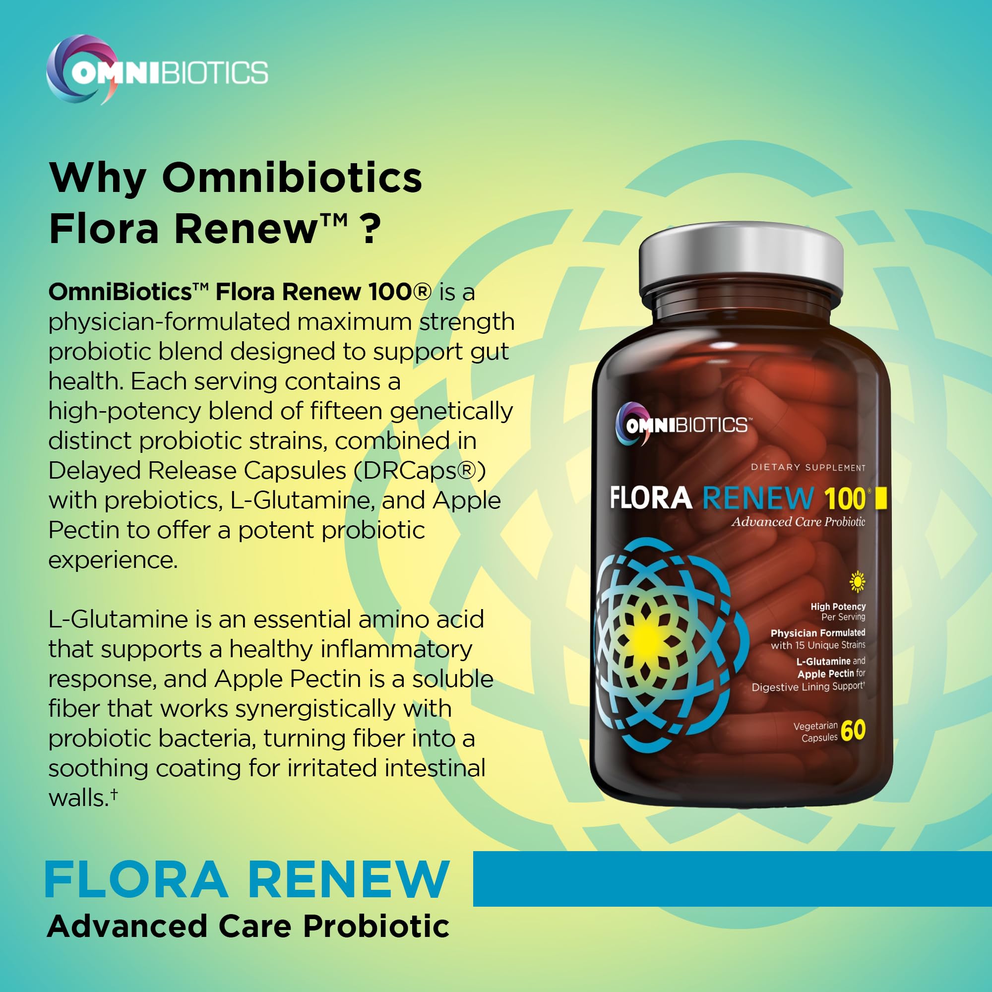 OmniBiotics 60 cápsulas para adultos complemento diario