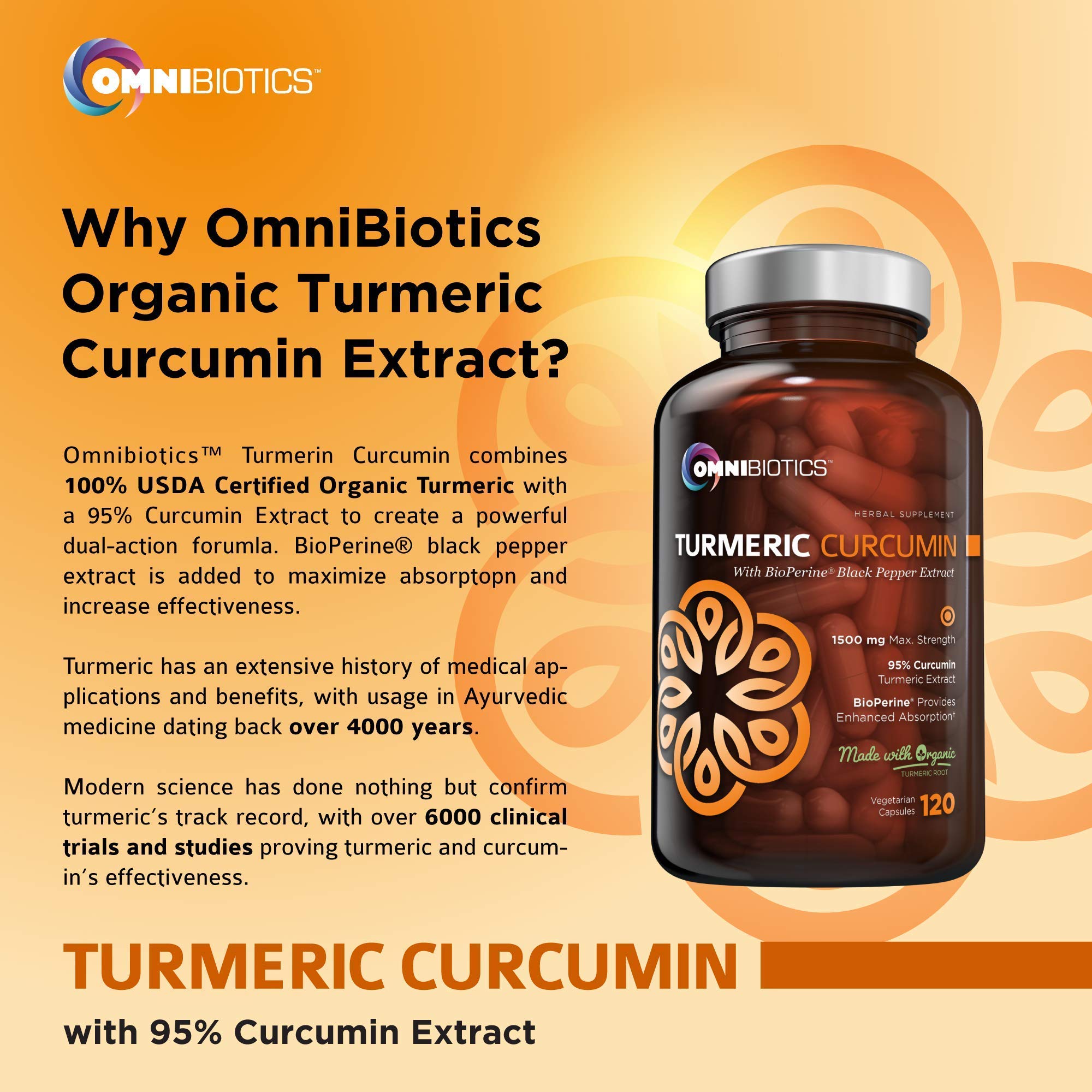 OmniBiotics cápsulas en la mano para demostración de tamaño.