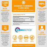 OmniBiotics cápsulas veganas 1500 mg, fácil de incorporar en la rutina.