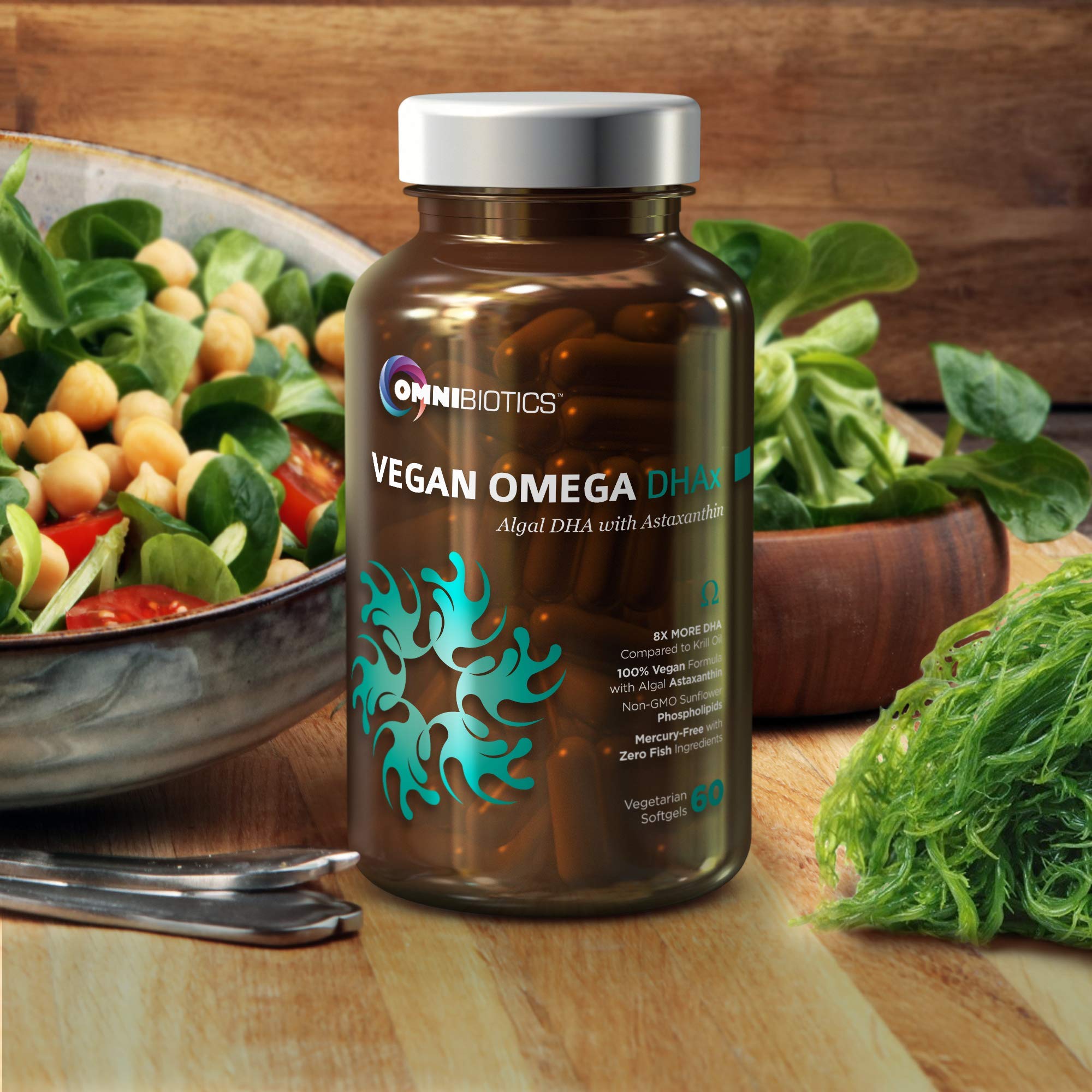 Certificación NSF/cGMP garantiza calidad de OmniBiotics Omega3 DHA EPA