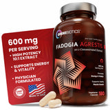 OmniBiotics Fadogia Agrestis cápsulas: enfoque en recuperación muscular tras entreno.