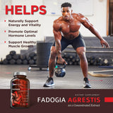 OmniBiotics Fadogia Agrestis etiqueta: información clara para elegir suplemento atlético.