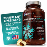 OmniBiotics Omega3 DHA EPA cápsulas veganas para apoyo diario al cerebro