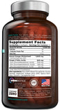 Etiqueta OmniBiotics Omega3 DHA EPA muestra ingredientes vegetales sin mercurio