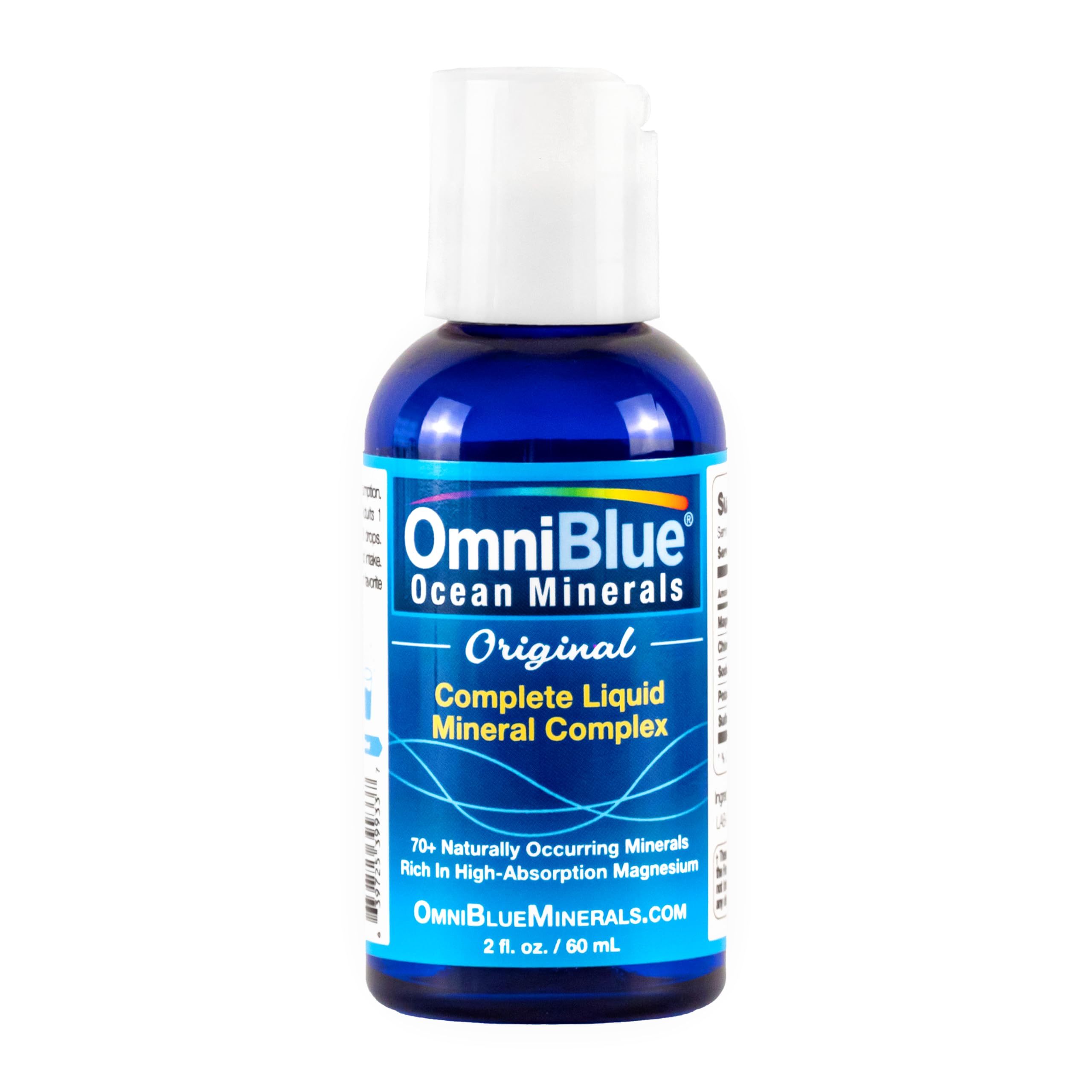 OmniBlue Minerales del Océano: equilibrio de electrolitos para hidratación estable.
