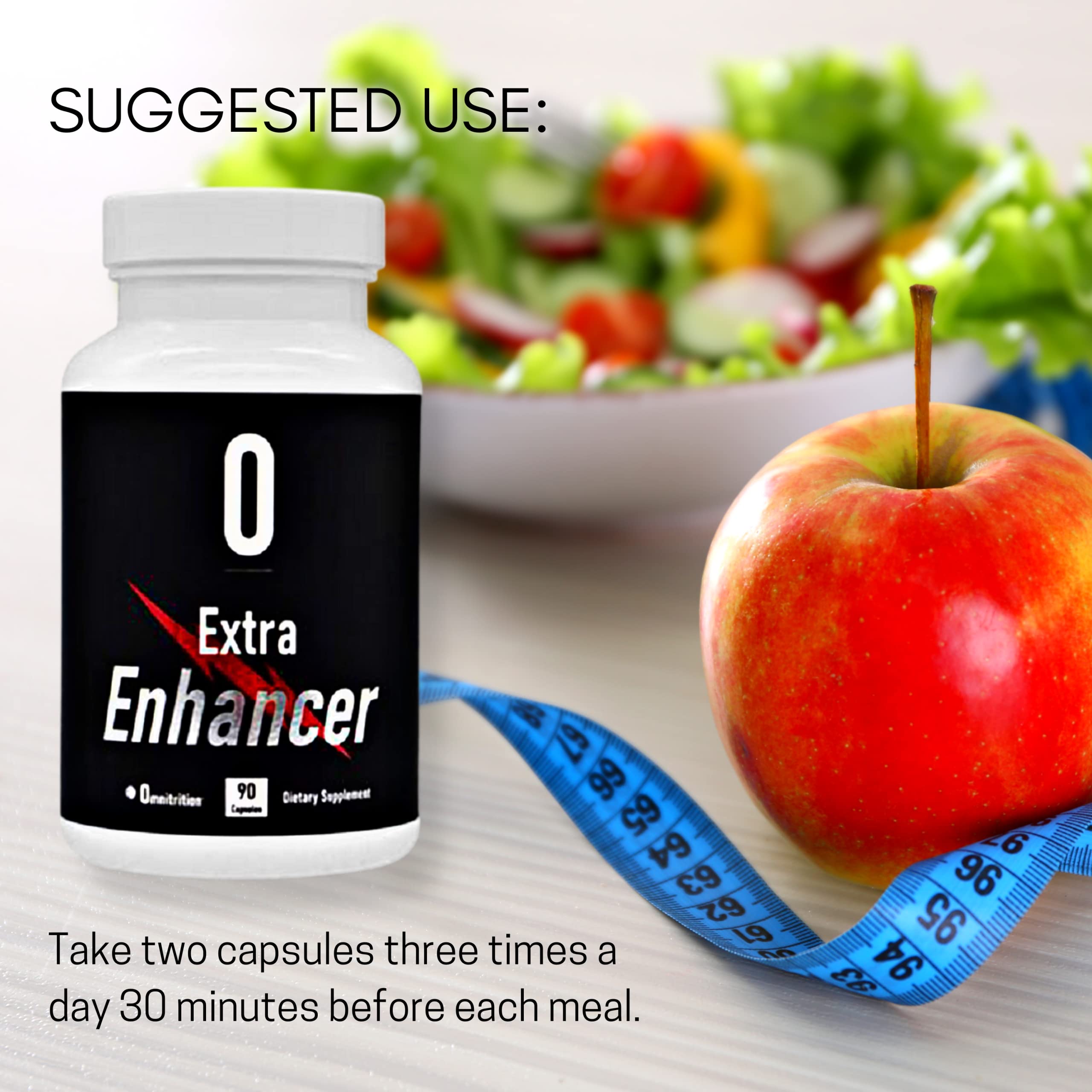 Omnitrition OmniTrim Extra Enhancer empaque visible y práctico para el hogar