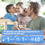 OMOGS Probiotics beneficios digestivos; posible alivio de malestares ocasionales.